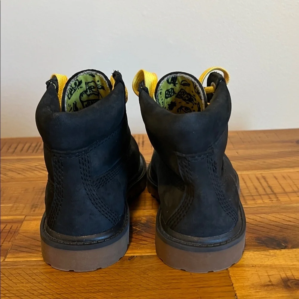 Timberland X Boys SpongeBob SquarePants Boot Multicolor Black Waterproof